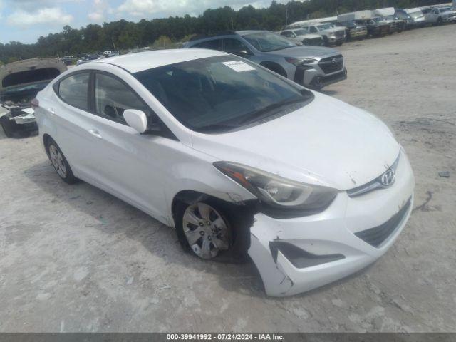  Salvage Hyundai ELANTRA