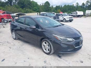  Salvage Chevrolet Cruze