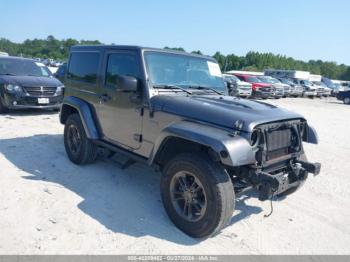  Salvage Jeep Wrangler