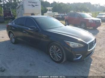  Salvage INFINITI Q50