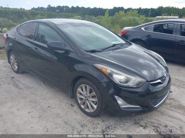  Salvage Hyundai ELANTRA