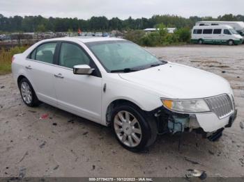  Salvage Lincoln MKZ