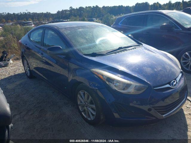  Salvage Hyundai ELANTRA