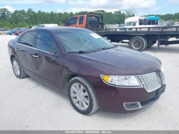  Salvage Lincoln MKZ