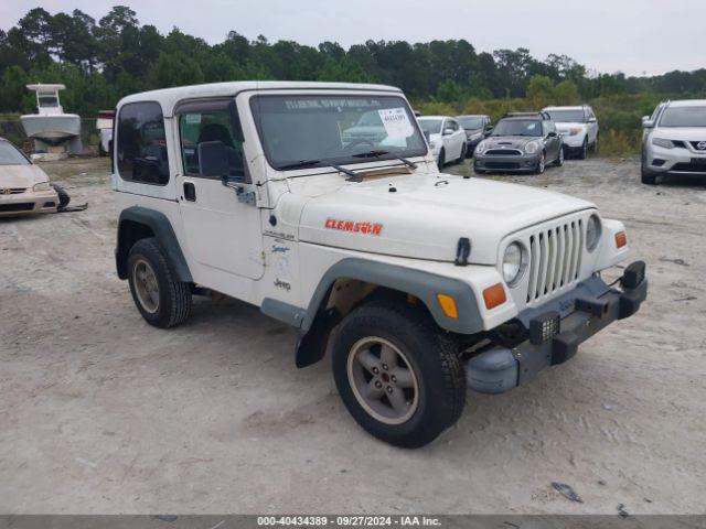  Salvage Jeep Wrangler