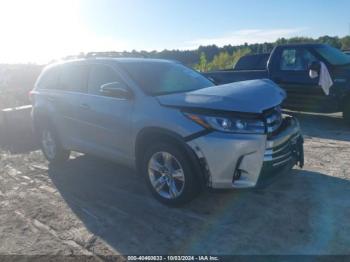  Salvage Toyota Highlander