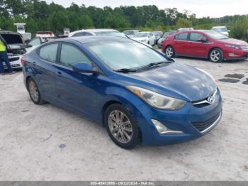  Salvage Hyundai ELANTRA