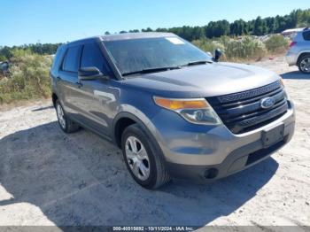  Salvage Ford Utility Police Intercepto