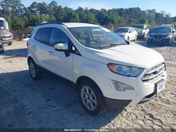  Salvage Ford EcoSport