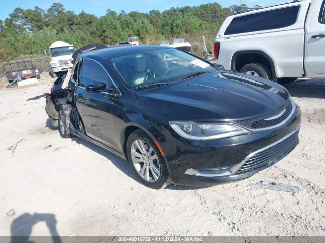  Salvage Chrysler 200