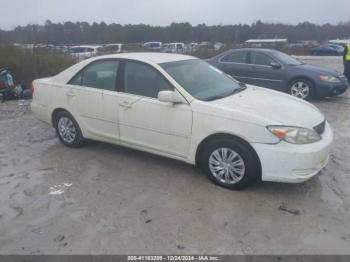  Salvage Toyota Camry