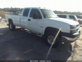  Salvage Chevrolet Silverado 2500