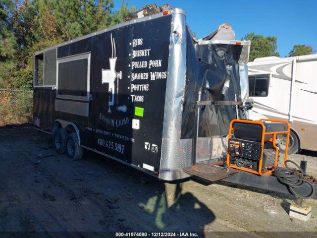  Salvage Diamond Trailers Inc Enclosed Trailer