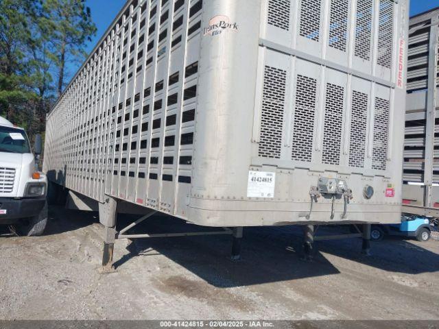  Salvage M H Eby Trailers Livestock Trailer