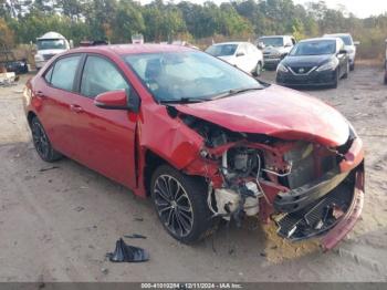  Salvage Toyota Corolla