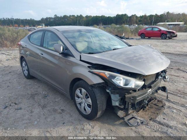  Salvage Hyundai ELANTRA