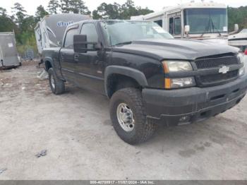  Salvage Chevrolet Silverado 2500