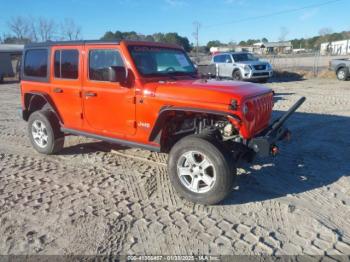  Salvage Jeep Wrangler