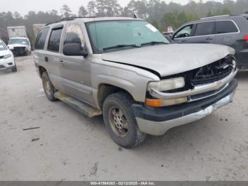  Salvage Chevrolet Tahoe