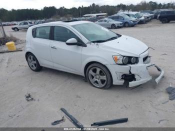  Salvage Chevrolet Sonic