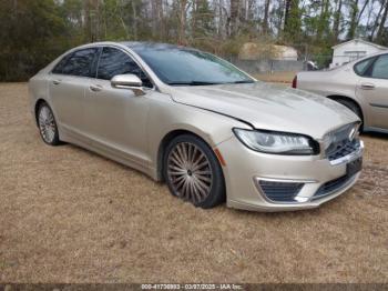  Salvage Lincoln MKZ