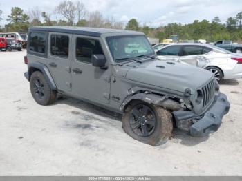  Salvage Jeep Wrangler