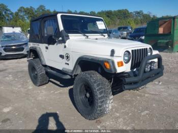  Salvage Jeep Wrangler
