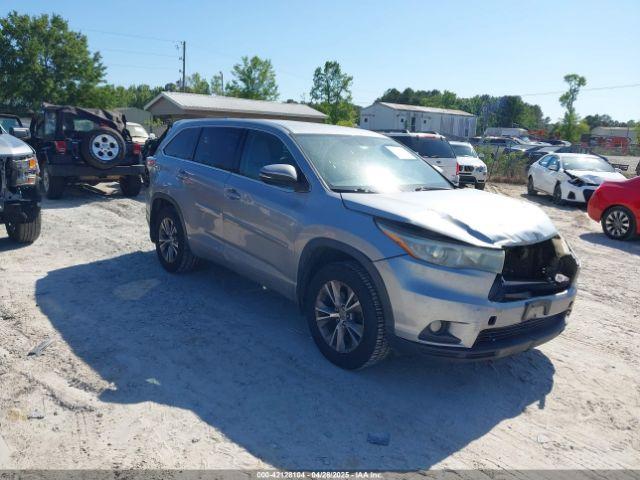  Salvage Toyota Highlander