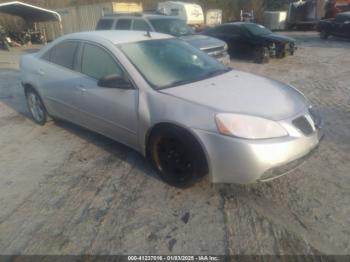  Salvage Pontiac G6