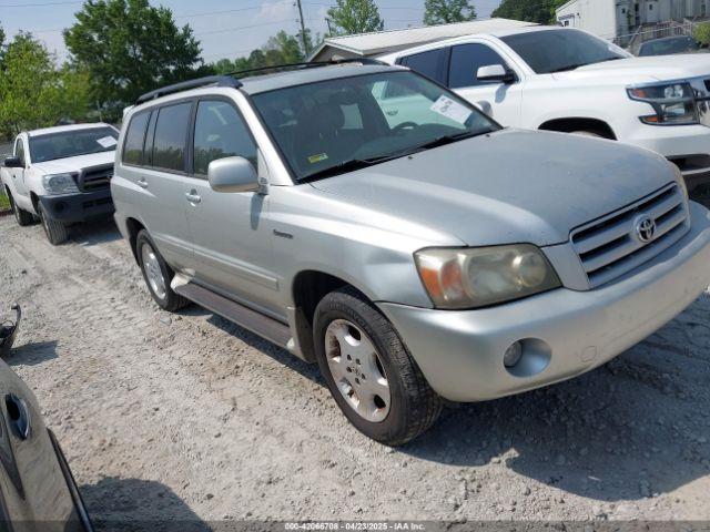  Salvage Toyota Highlander