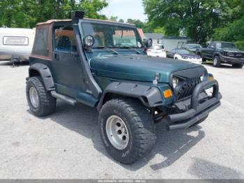  Salvage Jeep Wrangler
