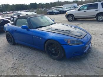  Salvage Honda S2000