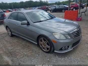  Salvage Mercedes-Benz E-Class