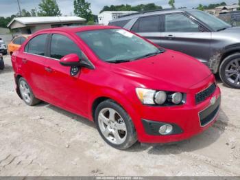  Salvage Chevrolet Sonic