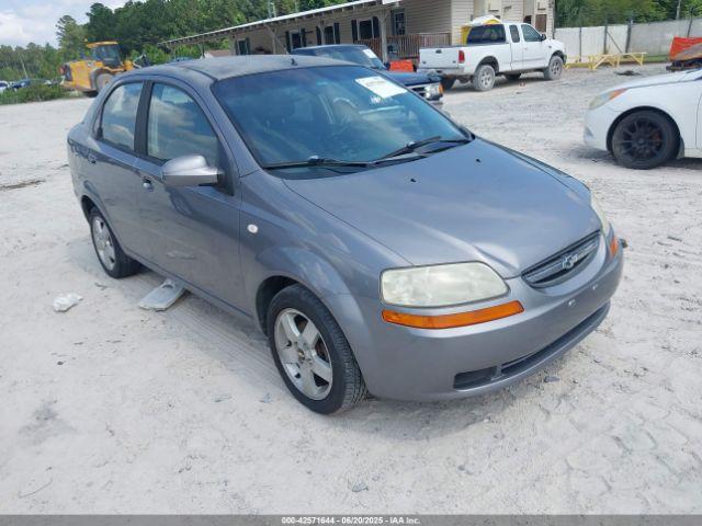  Salvage Chevrolet Aveo