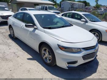  Salvage Chevrolet Malibu