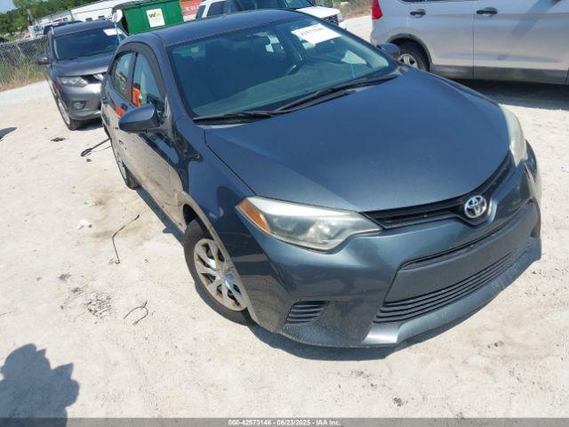  Salvage Toyota Corolla