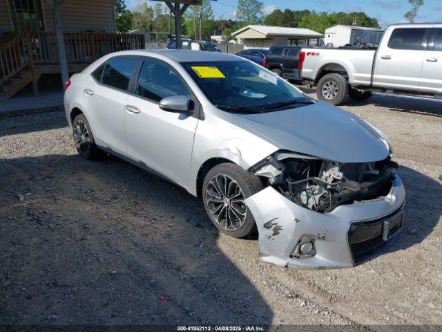  Salvage Toyota Corolla