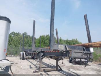  Salvage Mclendon 42  Logging Semi Trailer