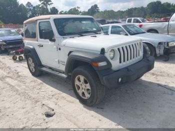  Salvage Jeep Wrangler