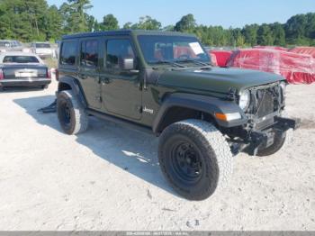  Salvage Jeep Wrangler