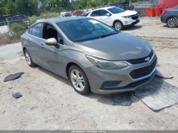  Salvage Chevrolet Cruze
