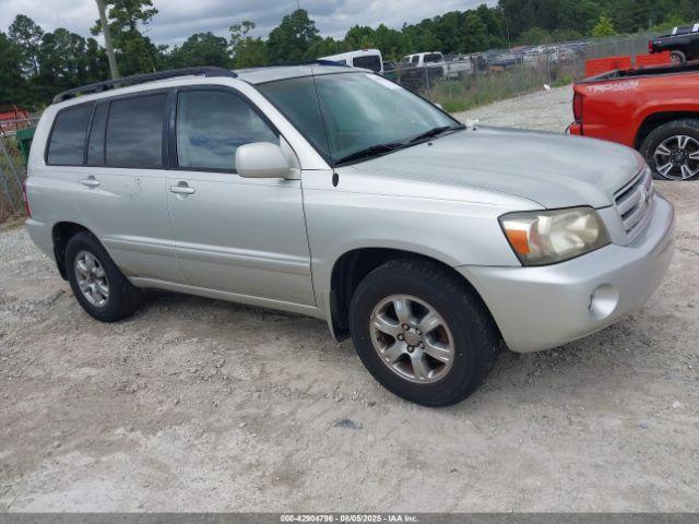  Salvage Toyota Highlander
