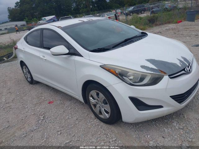  Salvage Hyundai ELANTRA