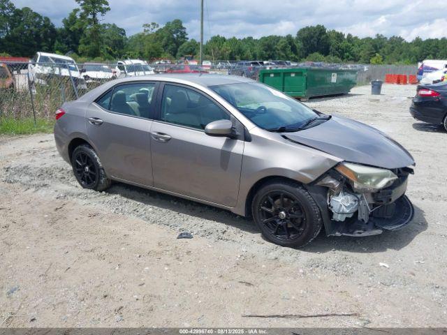  Salvage Toyota Corolla