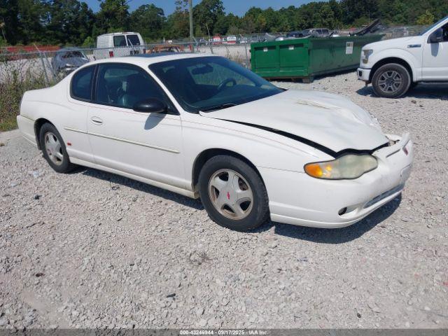  Salvage Chevrolet Monte Carlo