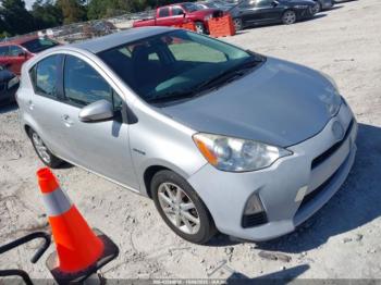  Salvage Toyota Prius c