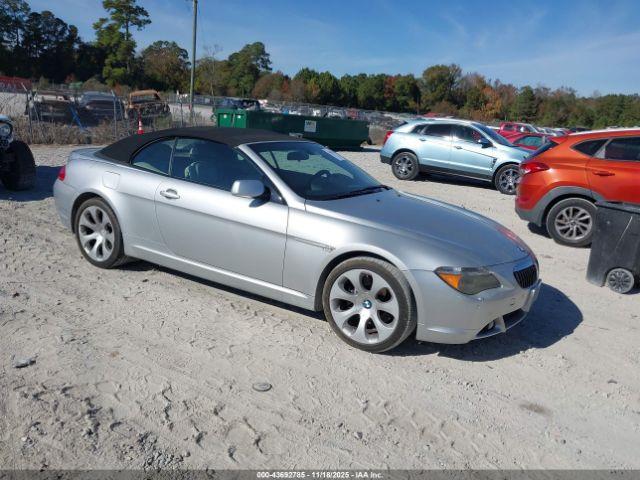 Salvage BMW 6 Series