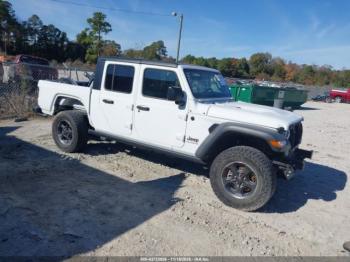  Salvage Jeep Gladiator