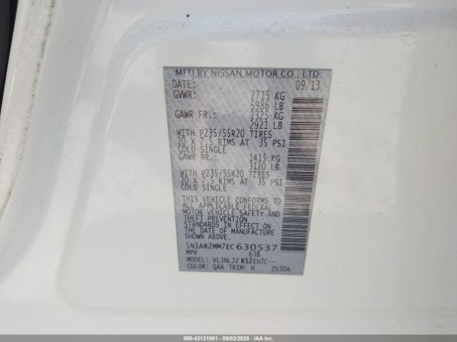 Nissan Pathfinder Platinum Image 9